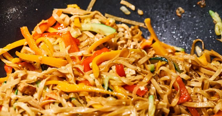 Vegetarisches Pad Thai