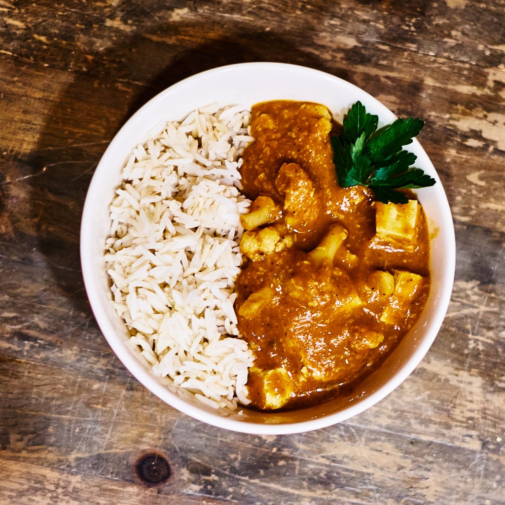 Tofu-Blumenkohl-Korma