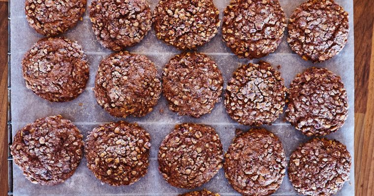 Schokoladen, Bananen und Pekan Cookies