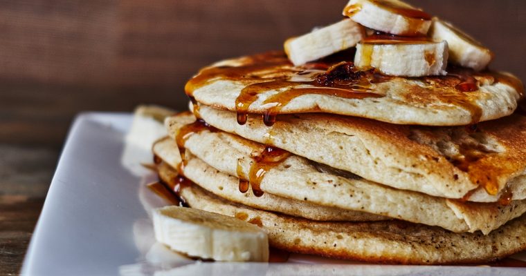 Vegane Bananen-Pancakes