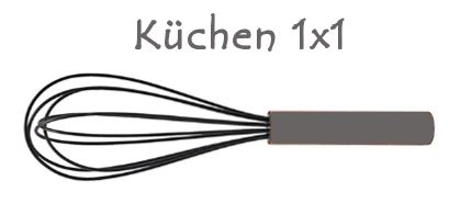 Neue Rubrik: Küchen 1×1