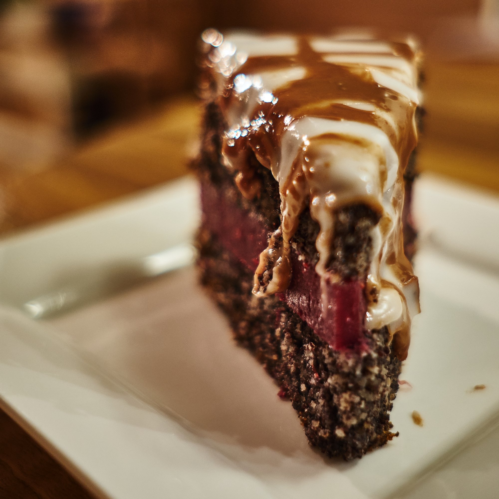 Waldviertler Mohntorte mit Zuckerguss