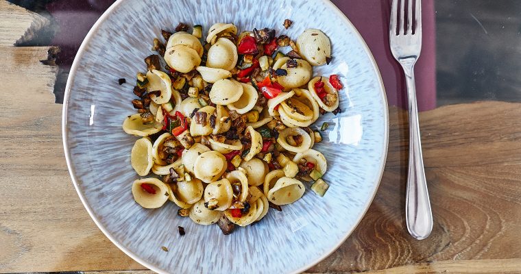 Orechiette mit geröstetem Gemüse