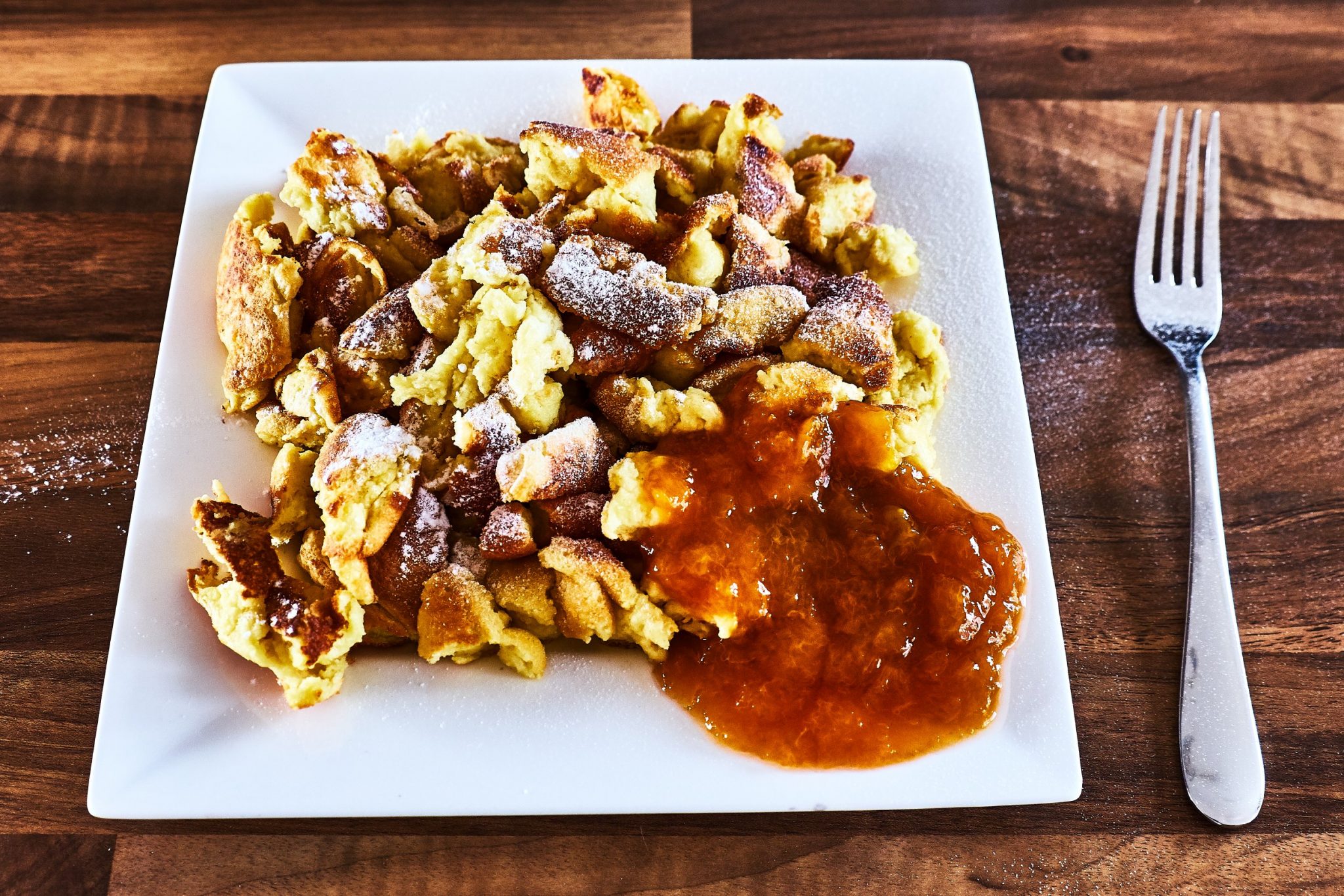 Wiener Kaiserschmarrn mit Aprikosenröster